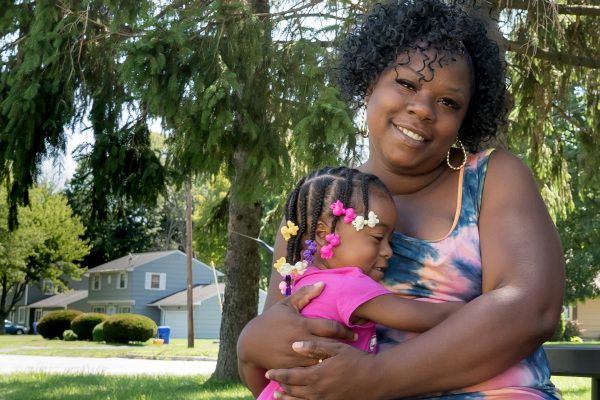 Naomi and her little daughter