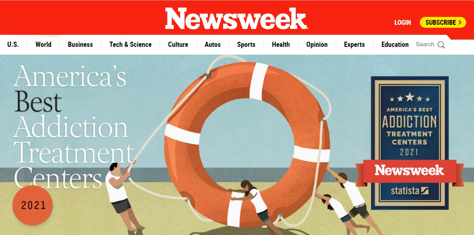 Villa of Hope recognized as one of America’s Best Addiction Treatment Centers by Newsweek and