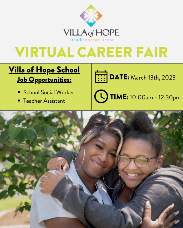 Careers Villa of Hope