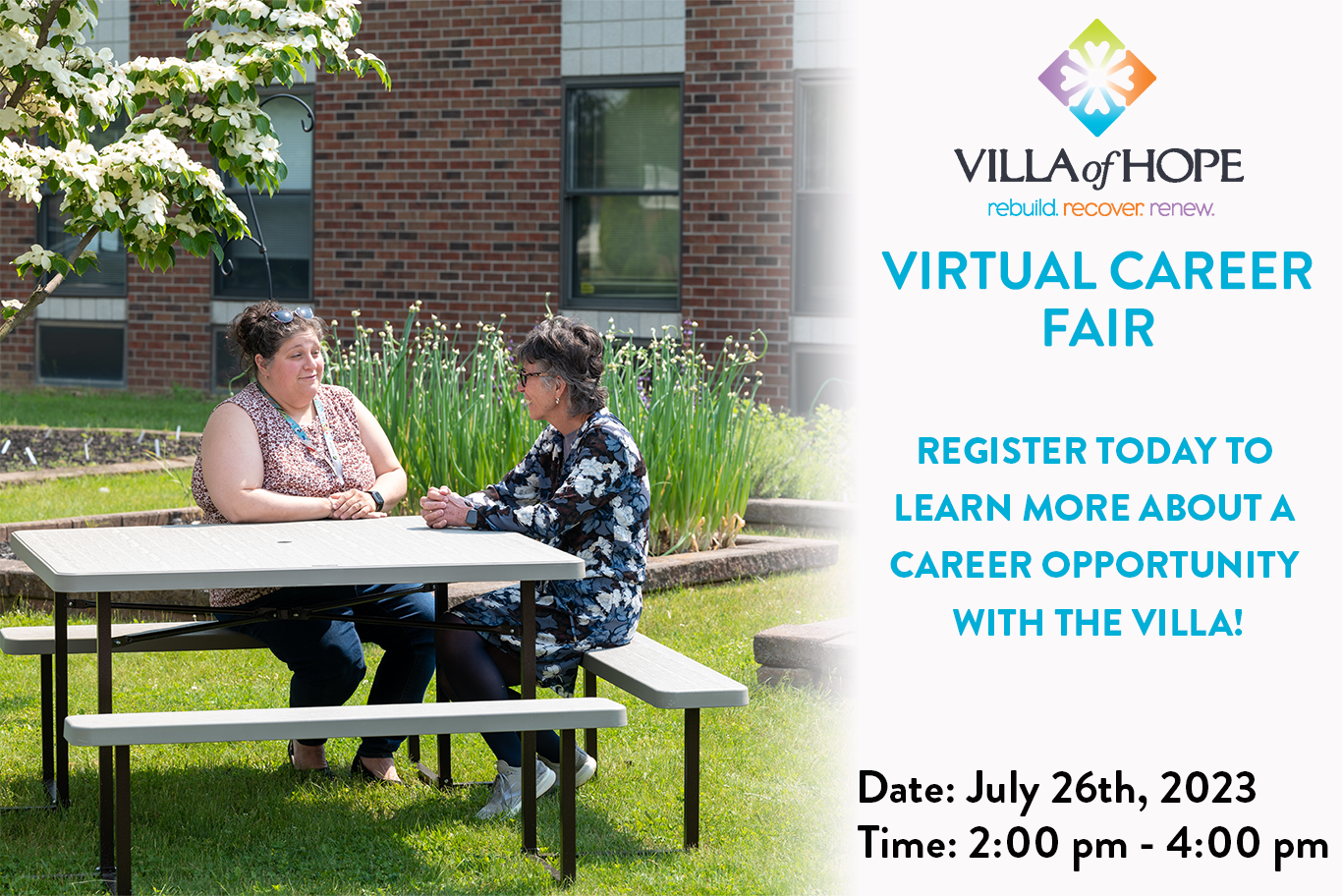 Careers Villa of Hope