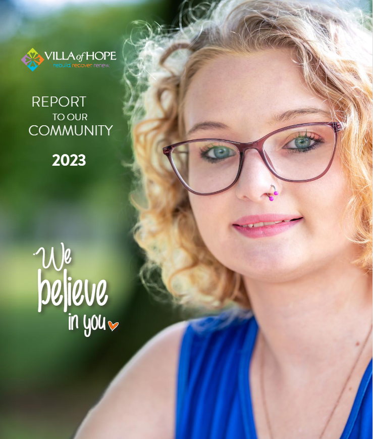 Villa of Hope Receives Special Recognition for 2023 Annual Report